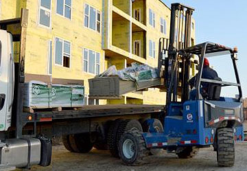 Building Materials Jobsite Delivery Rochester Lyons Syracuse NY